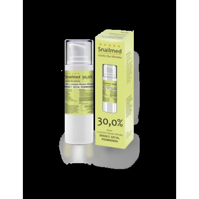 Snailmed Clean snail mucus 30.0% - cleavage, neck, chin 50ml - end of series