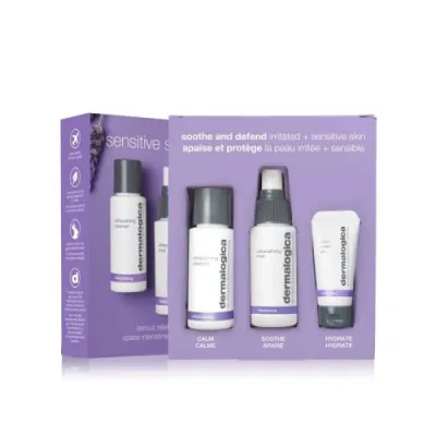 Dermatology SENSITIVE SKIN RESCUE real relief for sensitive skin 50ml + 50ml + 15ml